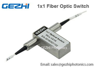 1x1 Opto Mechanical Optical Switches ON / OFF Mini Fiber Optic device