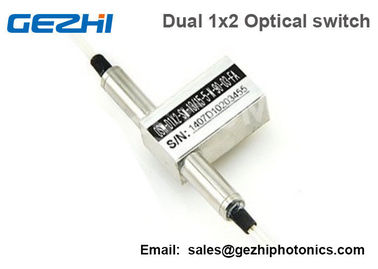 Dual 1x2 Fiberoptic Switch Singlemode Mechanical 2x4 Optical Switch Non-Latching