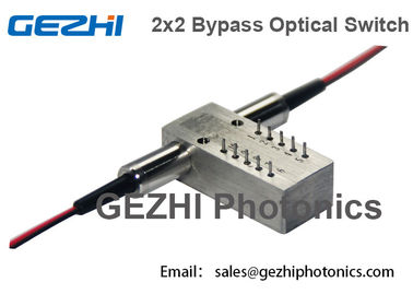 Dual 1x2 Fiberoptic Switch Singlemode Mechanical 2x4 Optical Switch Non-Latching